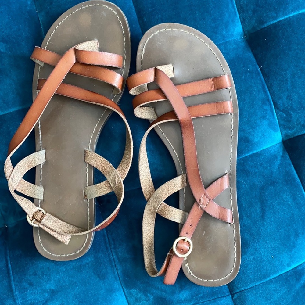Brown sandals